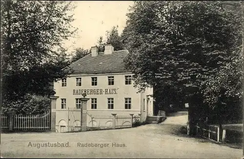 Ak Liegau Augustusbad Radeberg, Radeberger Haus