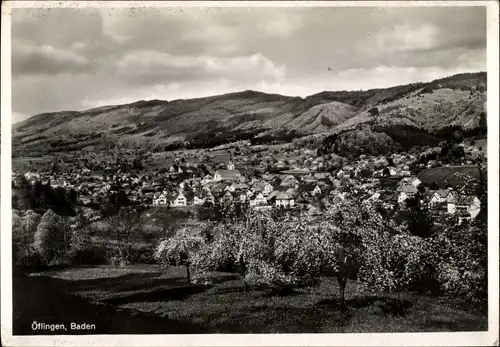 Ak Öflingen Wehr in Baden Württemberg, Panorama