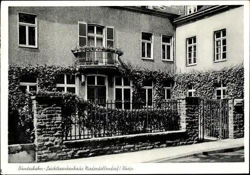 Ak Niederdollendorf Königswinter am Rhein, Bundesbahn Leichtkrankenhaus