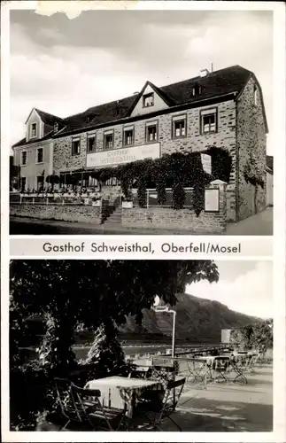 Ak Oberfell an der Mosel, Gasthof Schweisthal