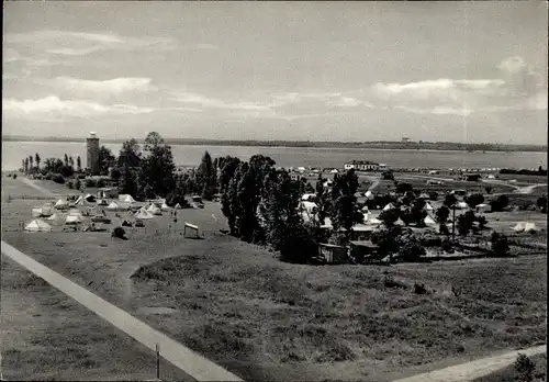 Ak Pelzerhaken Neustadt in Holstein, Gesamtansicht, Campingplatz