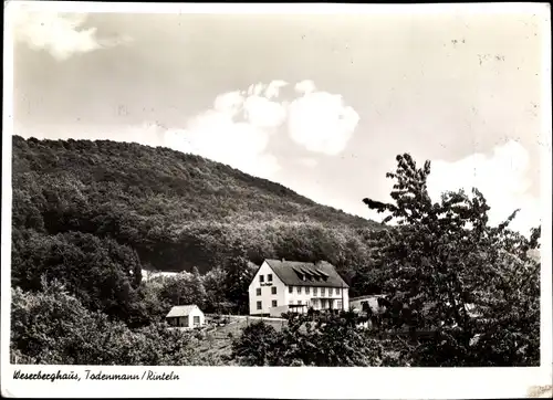 Ak Todenmann Rinteln in Niedersachsen, Weserberghaus