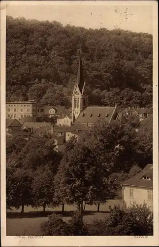 Ak Bad Kösen Naumburg an der Saale, Kirche, Teilansicht