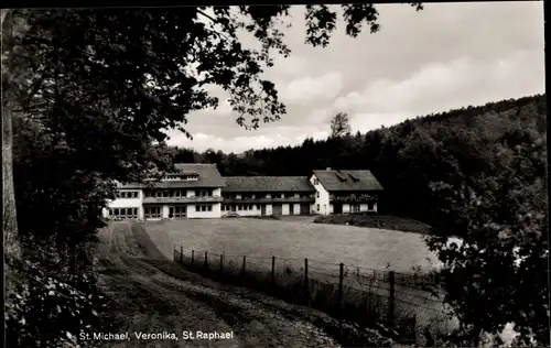 Ak Seckach in Baden, Jugenddorf Klinge,  St. Michael, Veronika, St. Raphael