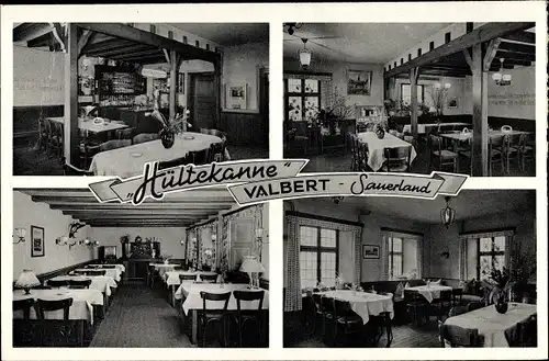 Ak Valbert Meinerzhagen im Sauerland, Hotel Hültekanne, Inh. H. Rödiger