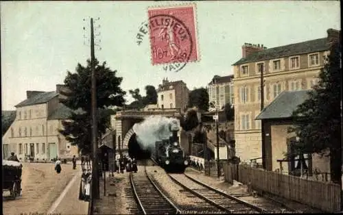 Ak Lisieux Calvados, Tunnel, Französische Eisenbahn