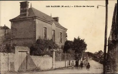 Ak Les Rairies Maine-et-Loire, L'Ecole des Garcons