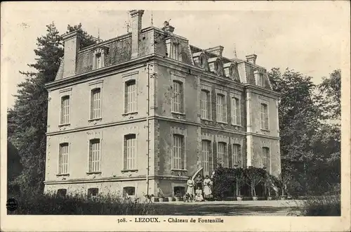 Ak Lezoux Puy de Dôme, Chateau de Fontenille