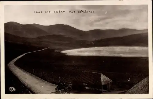 Ak Puy de Dôme, Le Lac Guery, Vue generale