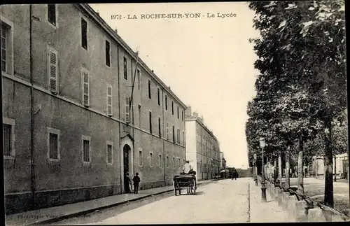 Ak La Roche sur Yon Vendee, Le Lycee