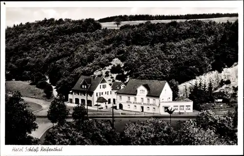 Ak Reifenthal Leiningen im Hunsrück, Blick zum Hotel Schloss