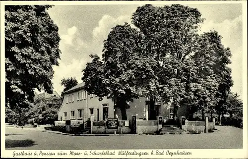Ak Wulferdingsen Bad Oeynhausen in Westfalen, Gasthaus zum Moor und Schwefelbad,