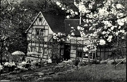 Ak Oberdollendorf Königswinter am Rhein, Idyllenmühle, Bes. K. Thiebes