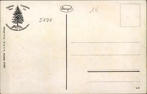 Ak Stolberg Südharz, Blick von der Lutherbuche, Stengel 61594