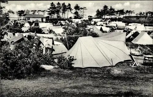 Ak Sahlenburg Cuxhaven in Niedersachsen, Campingplatz