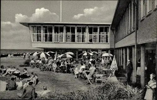 Ak Nordseebad Döse Cuxhaven, Kurkonzert am Strandhaus