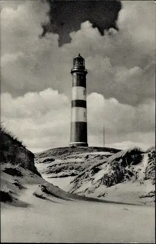 Ak Insel Amrum in Nordfriesland, Leuchtturm