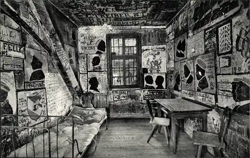 Studentika Ak Heidelberg am Neckar, Alte Universität, Karzer