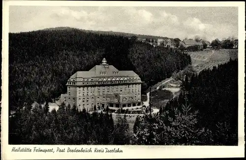 Ak Bredenbruch Iserlohn im Märkischen Kreis, Heilstätte Frönspert