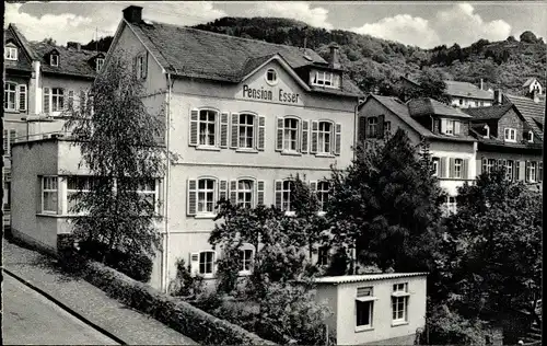 Ak Nassau an der Lahn, Hotel Pension Esser, Obernhoferstraße 38