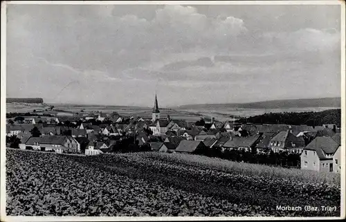 Ak Morbach im Hunsrück, Totalansicht der Ortschaft