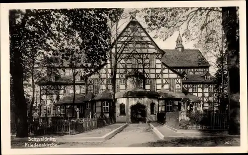 Ak Świdnica Schweidnitz Schlesien, Friedenskirche