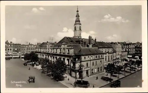 Ak Świdnica Schweidnitz Schlesien, Ring