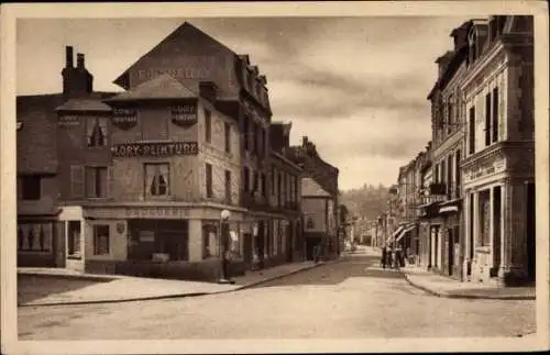 Ak Livarot Calvados, Rue Marcel Gambier