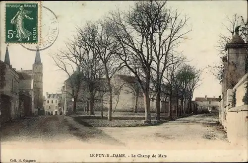 Ak Le Puy Notre Dame Maine et Loire, Le Champ de Mars