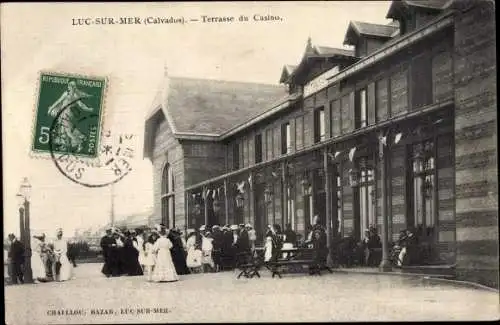 Ak Luc sur Mer Calvados, Terrasse du Casino