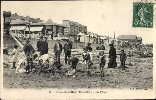 Ak Luc sur Mer Calvados, La Plage