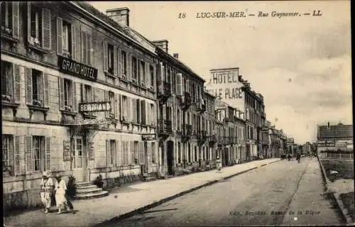 Ak Luc sur Mer Calvados, Rue Guynemer