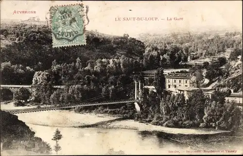 Ak Le Saut du Loup Puy de Dôme, La Gare