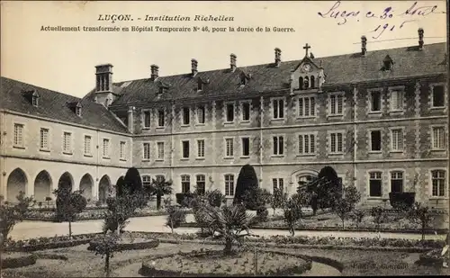 Ak Luçon Vendée, Institution Richelieu, Hopital