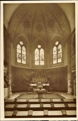 Ak Berchtesgaden in Oberbayern, Evang.-luth. Christuskirche