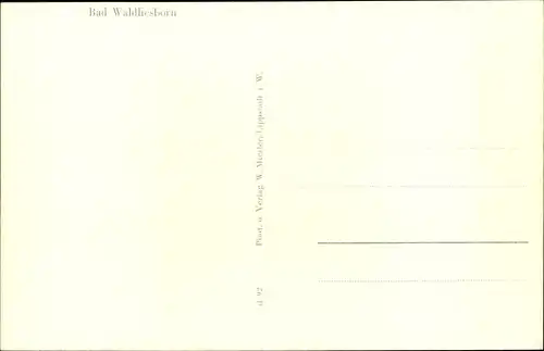 Ak Bad Waldliesborn Lippstadt in Westfalen, Badehaus, Sankt Josefskirche