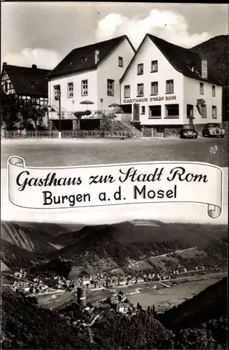 Ak Burgen Rheinland Pfalz, Gasthaus zur Stadt Rom