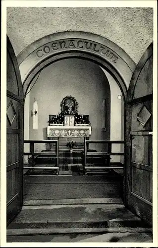Ak Untermerzbach in Unterfranken, Herz-Jesu-Heim, Altar