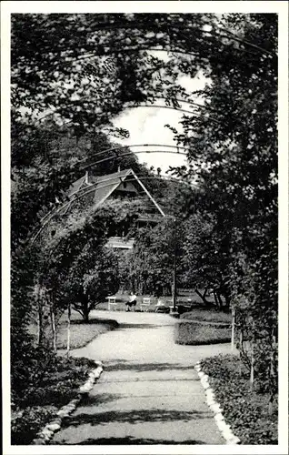 Ak Bad Sobernheim an der Nahe, Kurpark Dhonau