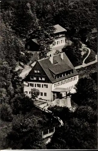 Ak Bad Berneck im Fichtelgebirge Bayern, Sanatorium Kneippheim Zur Quelle