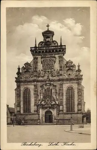 Ak Bückeburg im Kreis Schaumburg, Lutherische Kirche