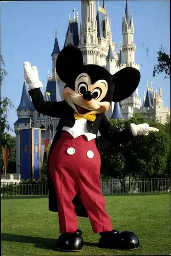 Ak Anaheim Kalifornien USA, Disneyland, Mickey Maus