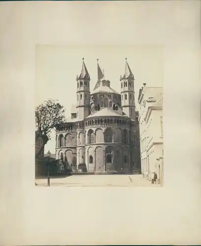 Foto Köln am Rhein, um 1870, St. Aposteln, Apostelkirche
