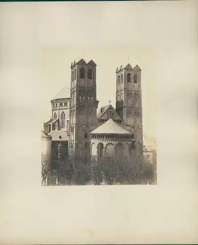 Foto Köln am Rhein, um 1865, St. Gereonkirche, Fotograf Schönscheidt