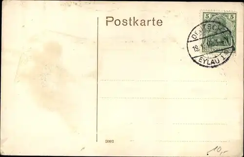 Ak Iława Deutsch Eylau Westpreußen, Blick auf den Ort