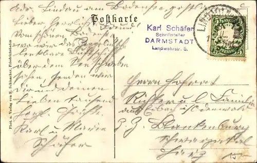 Ak Friedrichshafen am Bodensee, Zeppelin Luftschiff Modell 4 vor der Luftschiffhalle 1908