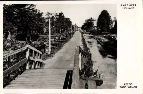 Ak Aalsmeer Nordholland, Uiterweg