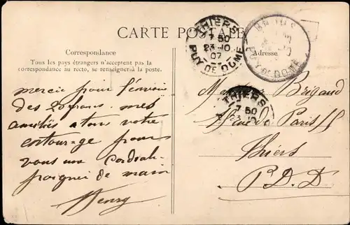 Ak Montboissier Puy de Dôme, Une partie du Village