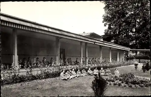 Ak Ormesson sur Marne Val de Marne, Sanatorium, Galerie des cures