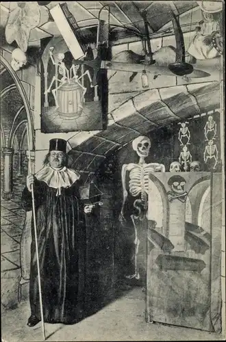 Ak Dresden Altstadt, Katakomben aus dem Bauernmuseum, Kreuzstraße 11, Josephus Linke